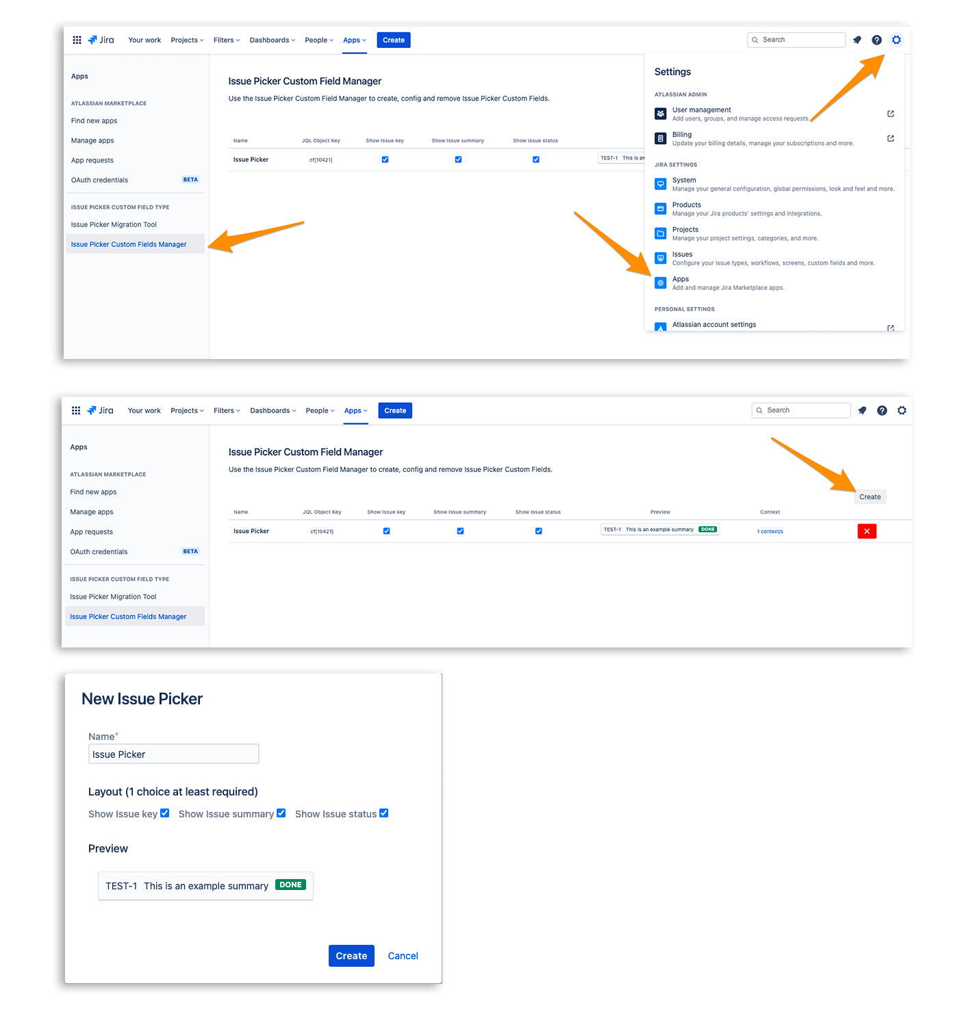 Details Atlassian App Marketplace - Issue Picker Custom Field Type for Jira Cloud