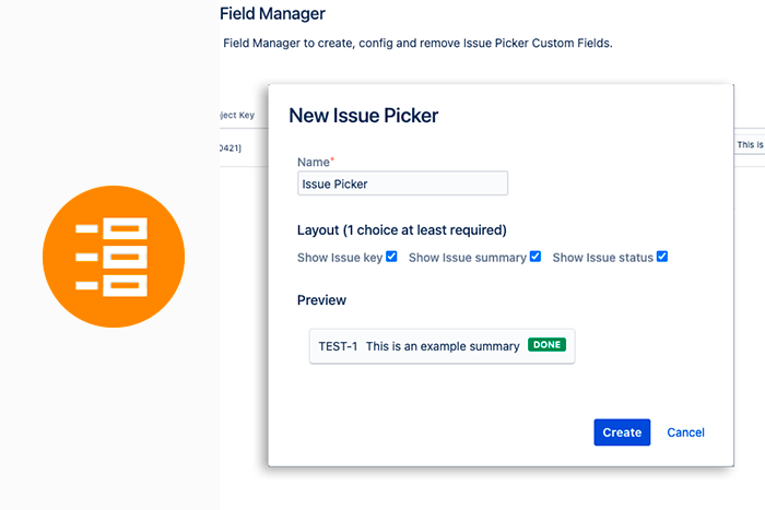 Issue Picker for Jira Cloud