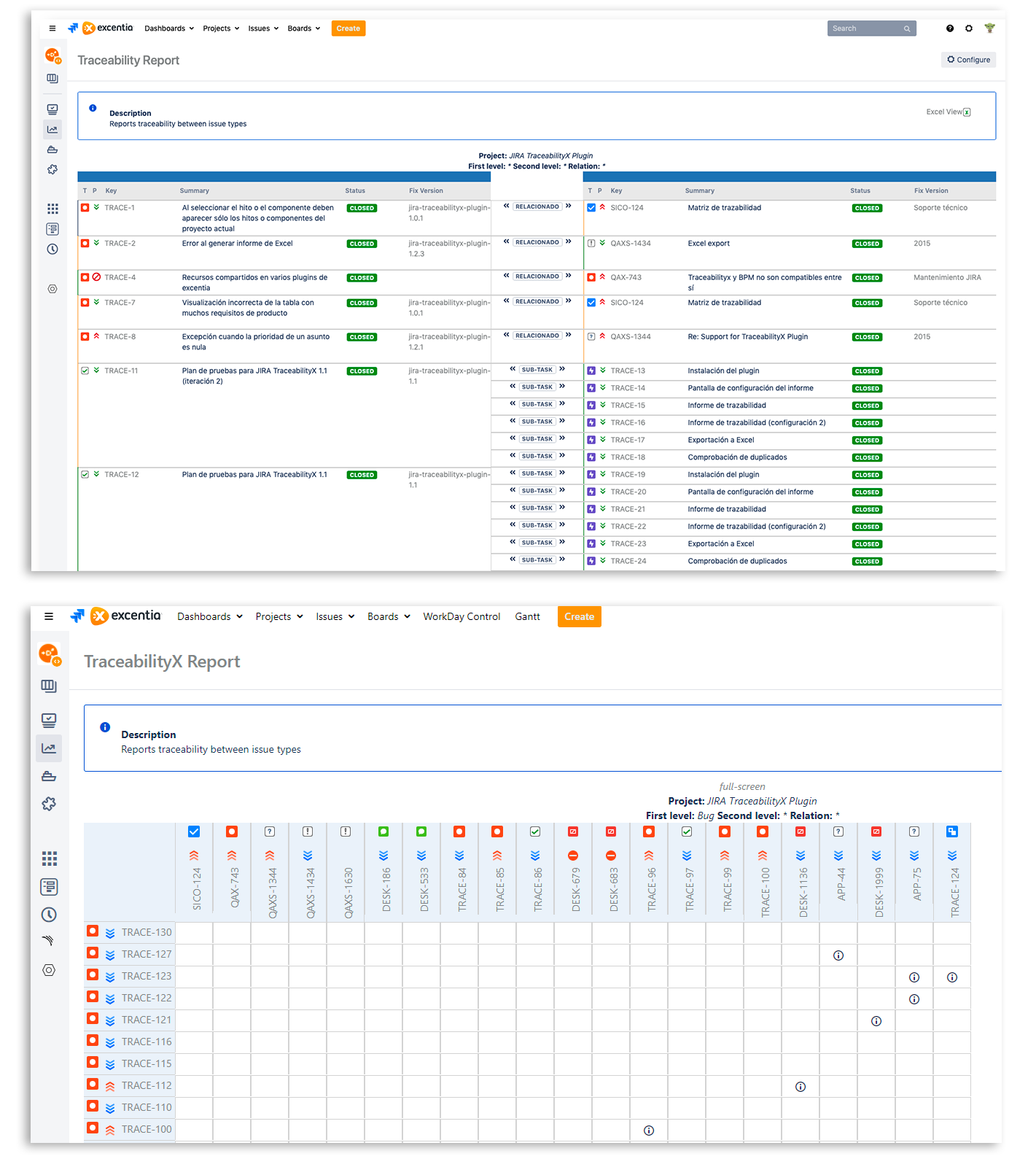 Detalles Atlassian App Marketplace - TraceabilityX for Jira