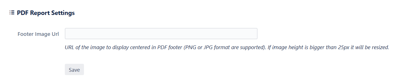 SonarQube Connector for Jira Cloud PDF Reports Settings