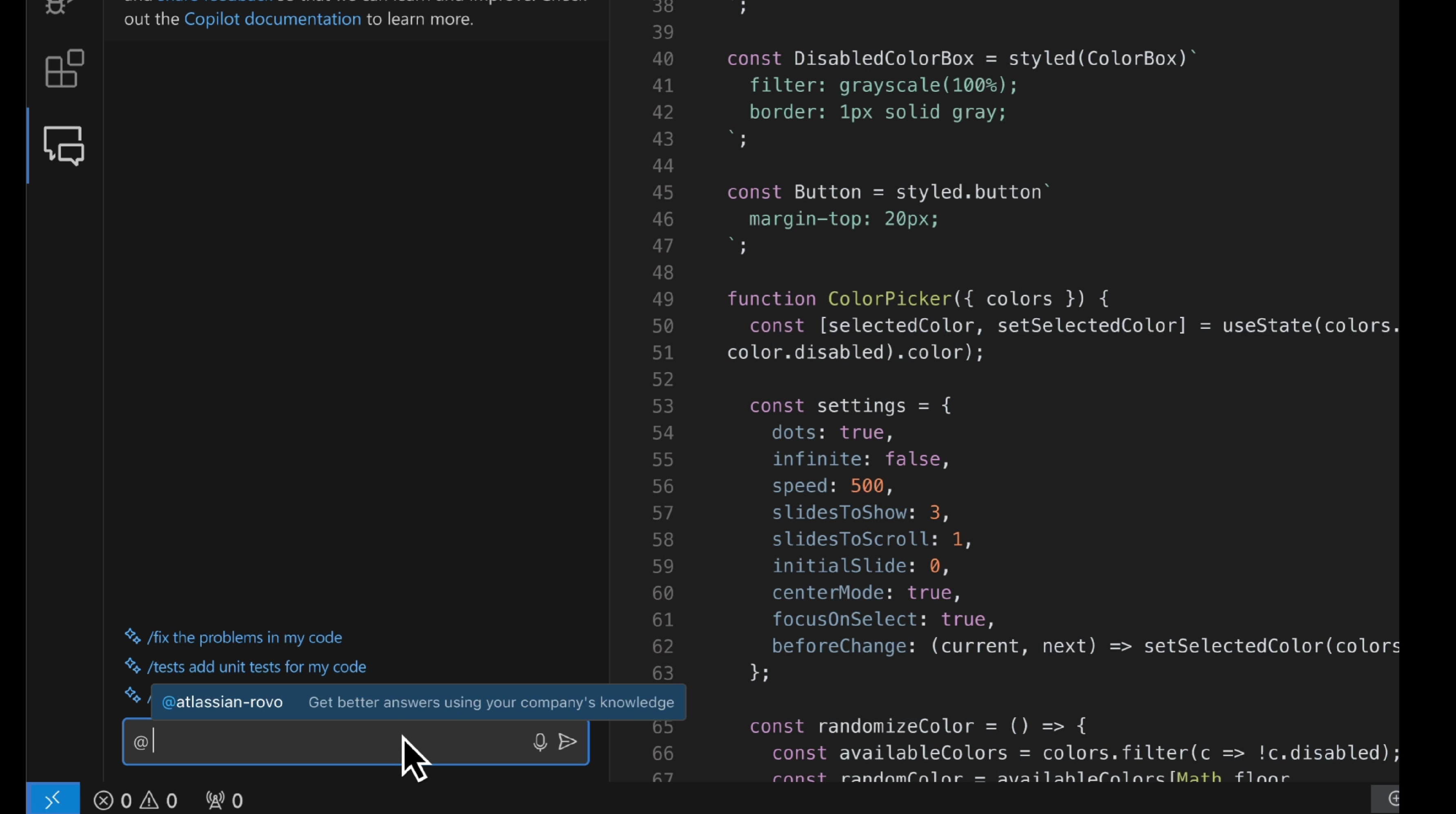 Atlassian Rovo para GitHub Copilot