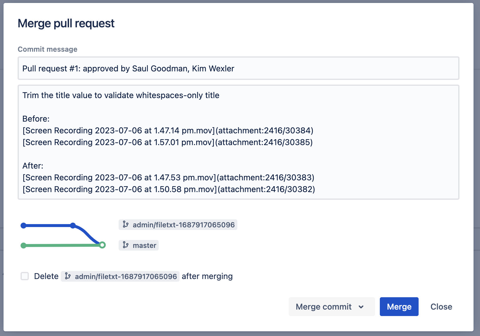 Novedades Bitbucket 8.12