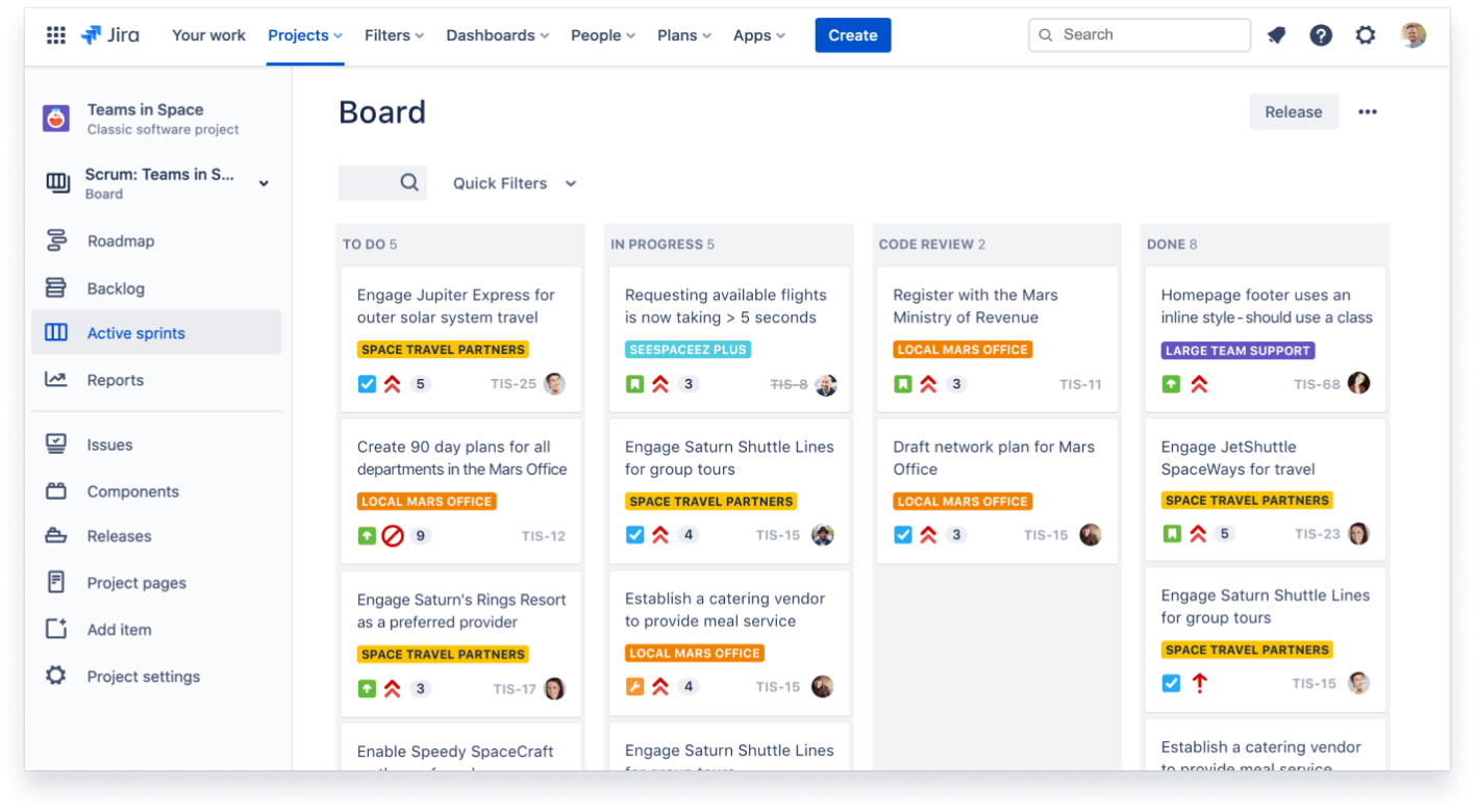 Board en Jira