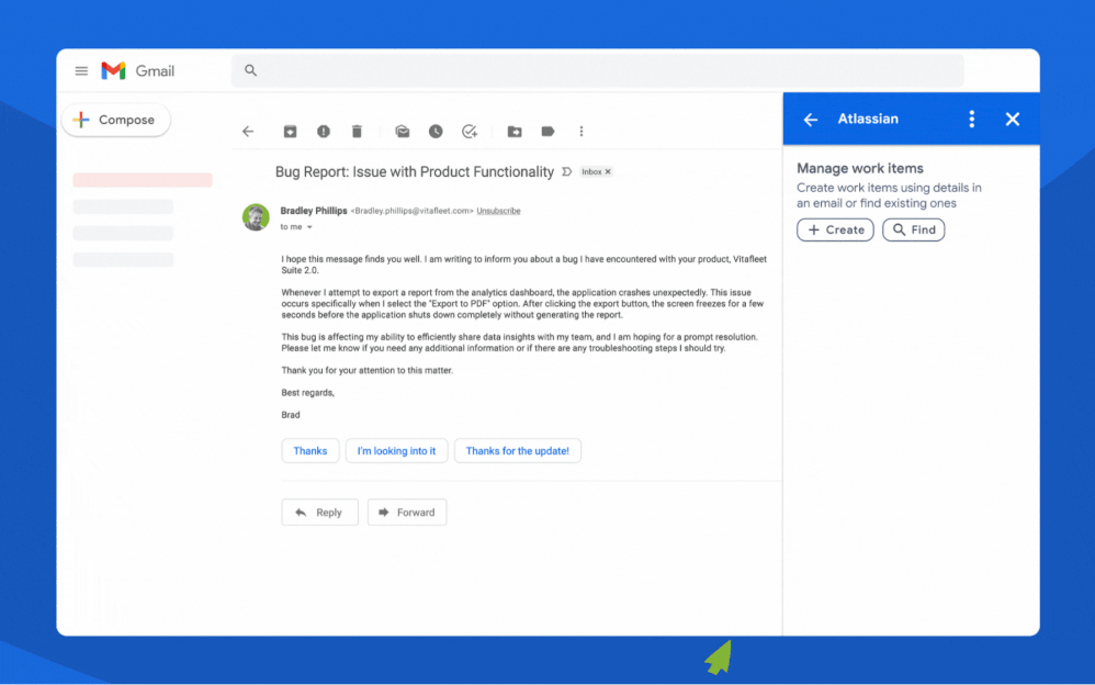 Jira Cloud for Gmail