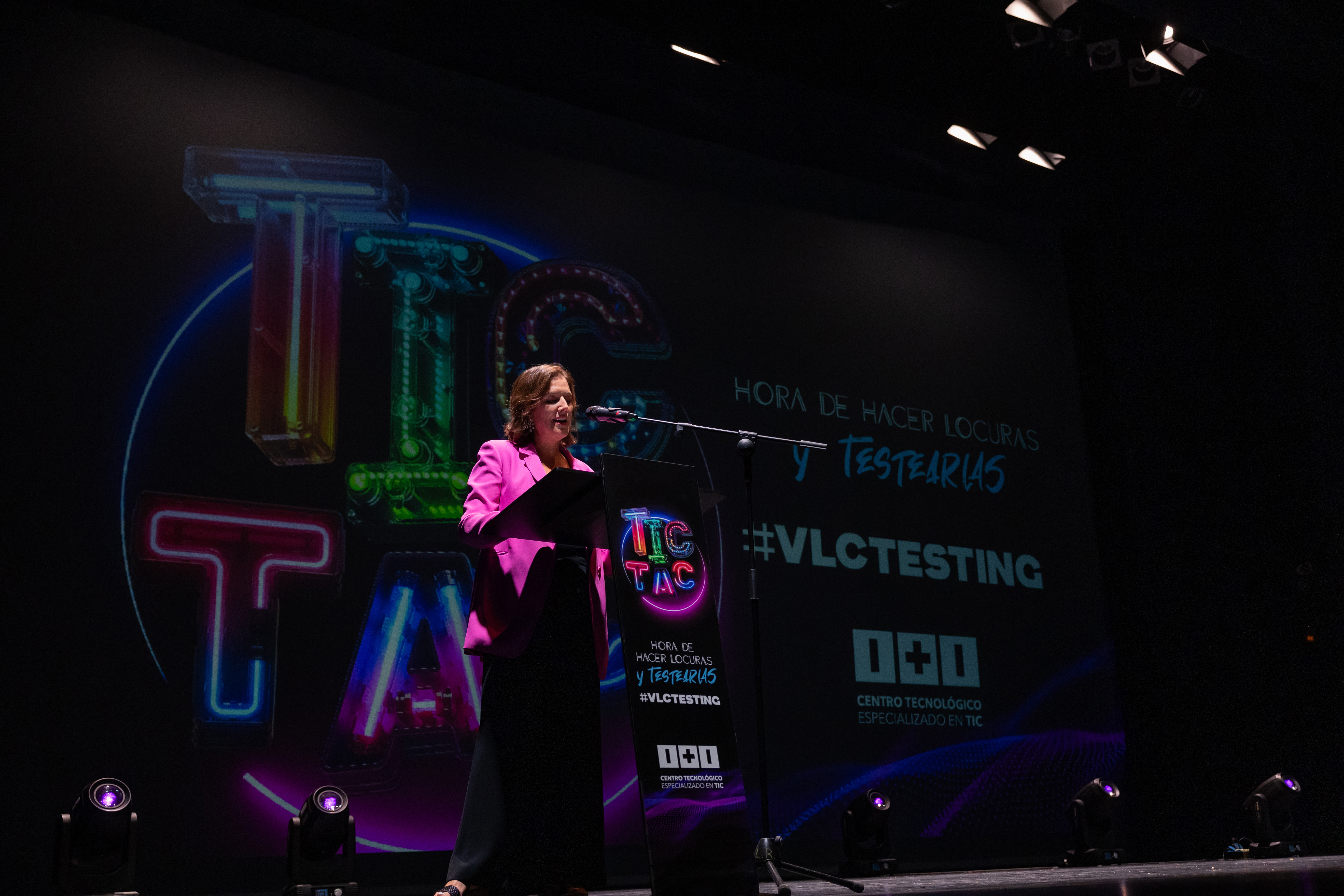 Laura Olcina en el VLC Testing 2024