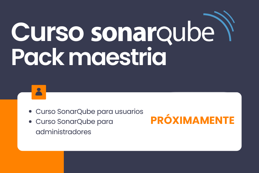 Pack Maestría en SonarQube - Dos Curso de SonarQube a un precio especial para empresas y profesionales