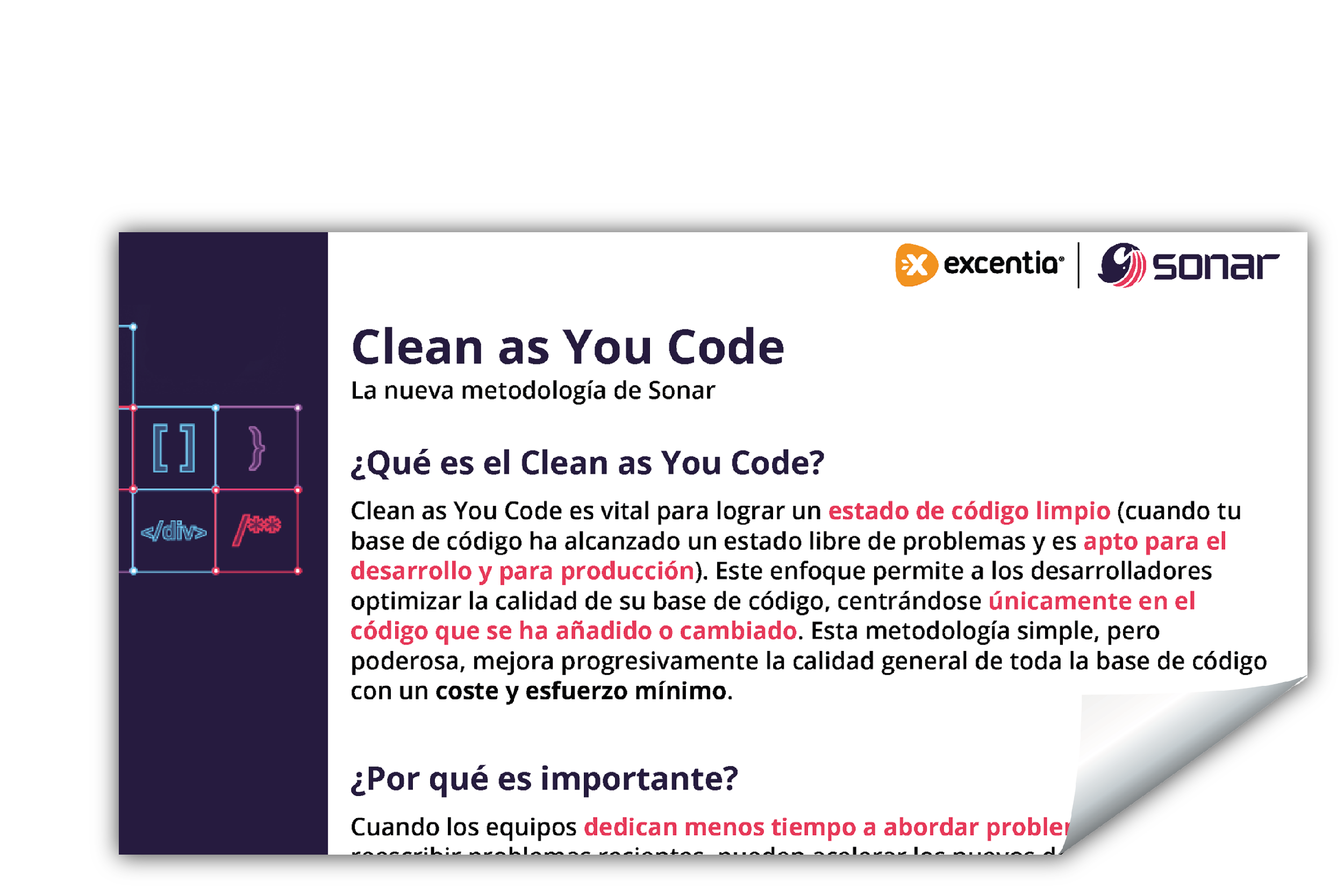 Whitepaper Clean as You Code Sonar