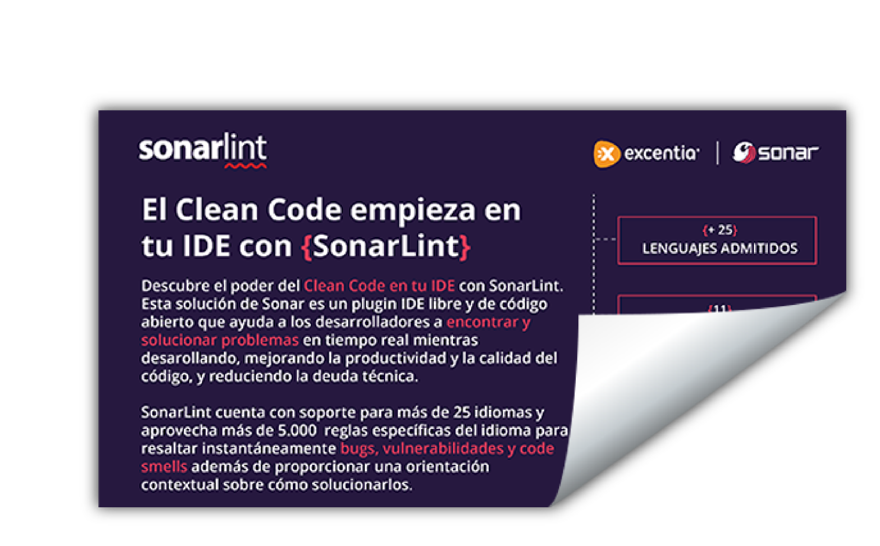 excentia es Partner exclusivo de SonarSource en España y Latinoamérica