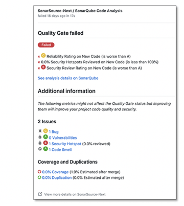 SonarQube - Quality Gate y el flujo de trabajo