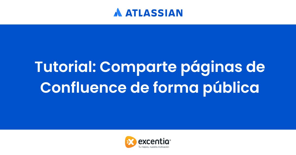 Comparte paginas de Confluence