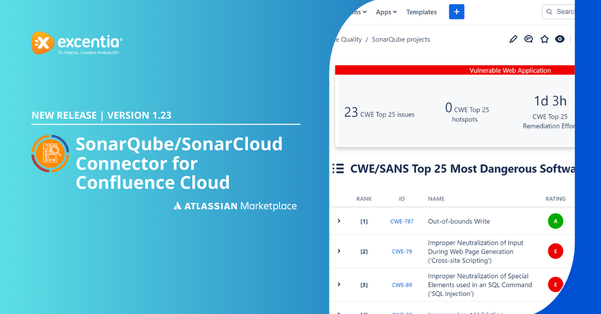 SonarQube Connector Confluence 1.23