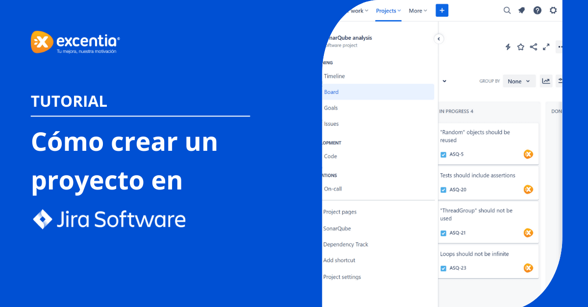 Cómo crear un proyecto en Jira Sofware Cloud