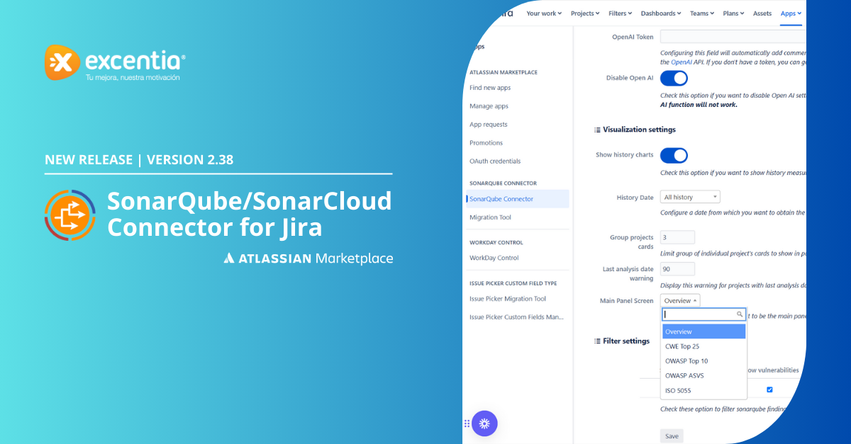 SonarQube Connector for Jira Cloud 2.38