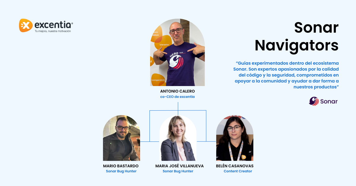 Sonar Navigators del equipo excentia